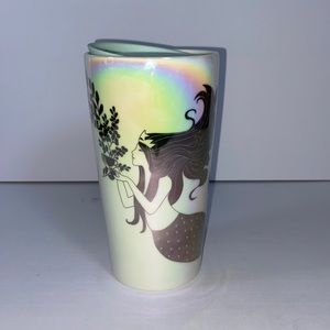 Starbucks 2021 Holiday Limited Edition Mermaid 12oz Ceramic Travel Mug